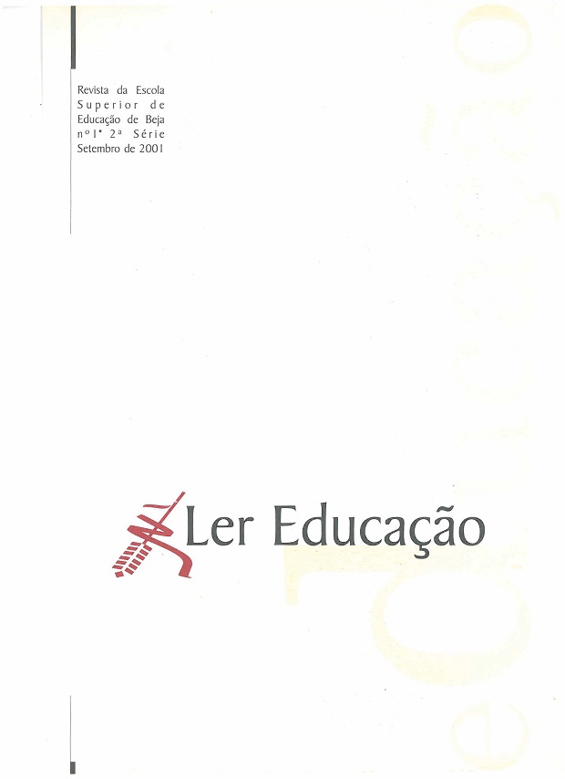 					Ver Vol. 2 N.º 1 (2001): Ler educação (Jul./Set.)
				